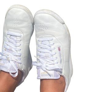 Reebok Classics White Princess Sneakers Size 7.5